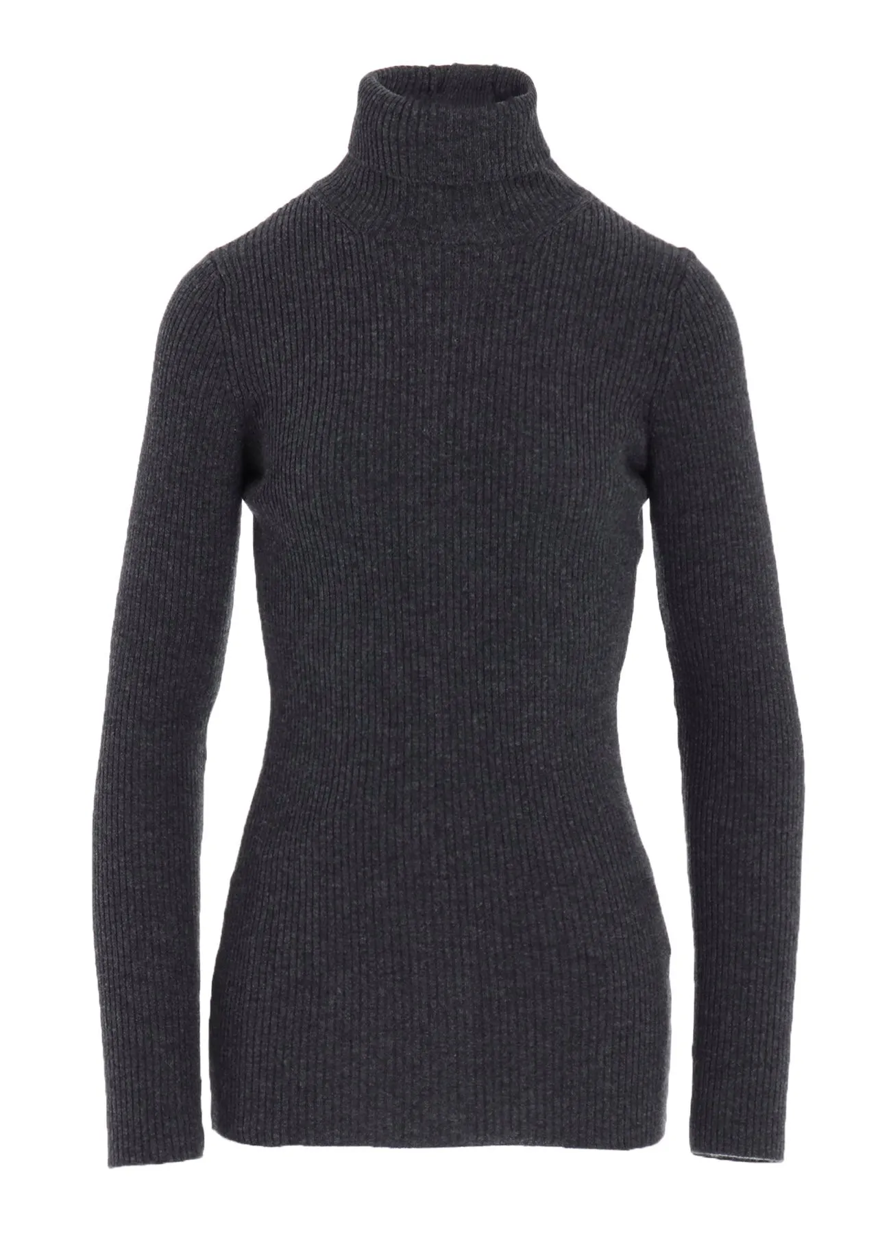 QUARTZ 2/26 RIBBED HIGH NECK sold by Yohji Yamamoto product image thumbnail 2