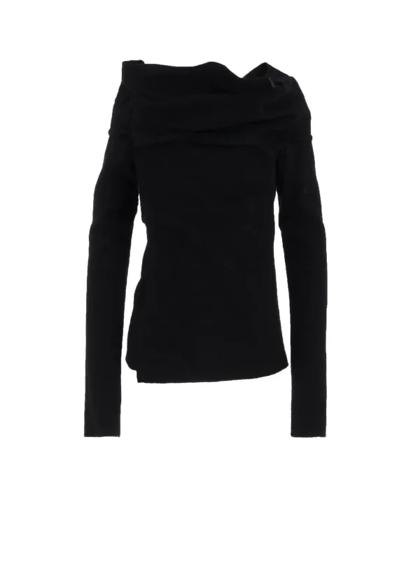 SHRINKED WOOL SERGE TULIP JACKET sold by Yohji Yamamoto