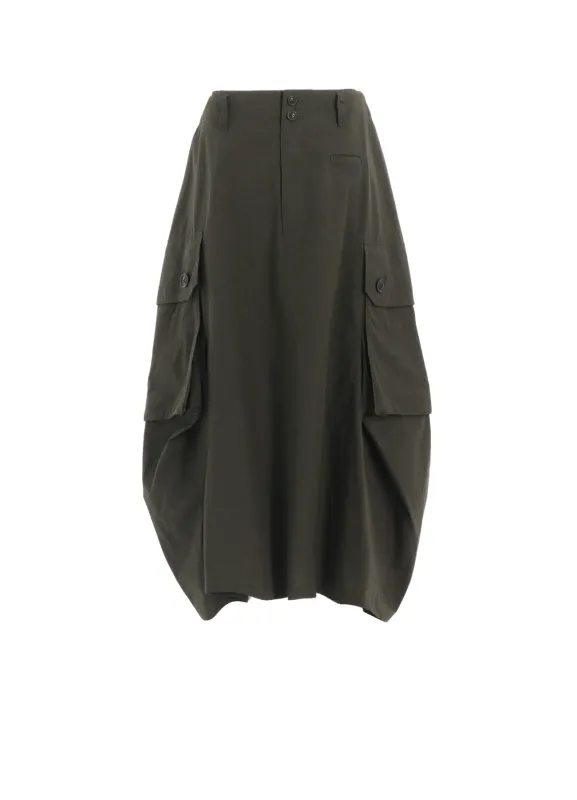COTTON/LINEN CARGO SKIRT sold by Yohji Yamamoto