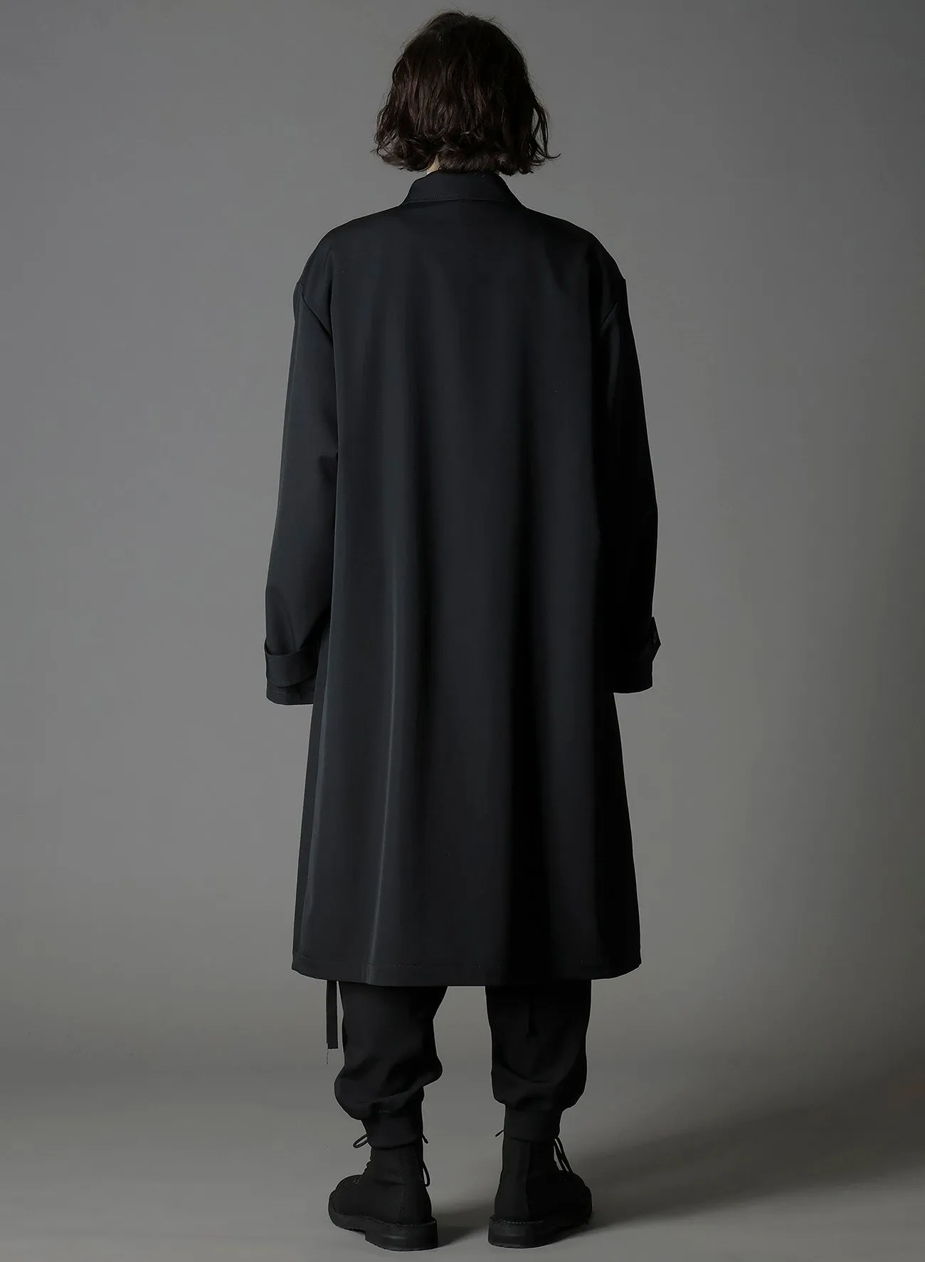 W/GABARDINE OUT POCKET LONG COAT sold by Yohji Yamamoto product image thumbnail 4