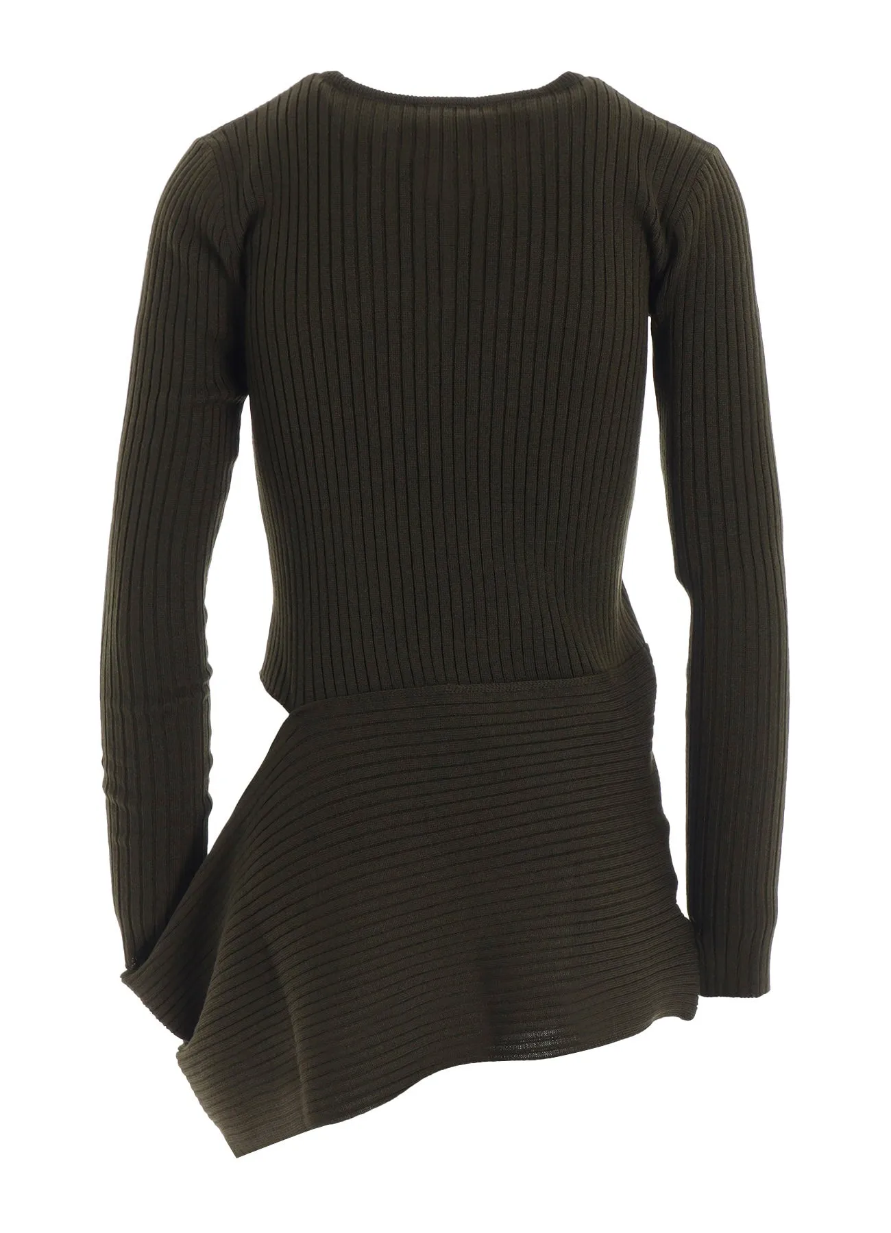 WOOL BLEND PANEL KNIT sold by Yohji Yamamoto product image thumbnail 3