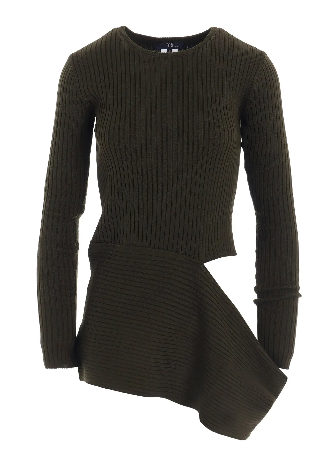 WOOL BLEND PANEL KNIT sold by Yohji Yamamoto product image thumbnail 2