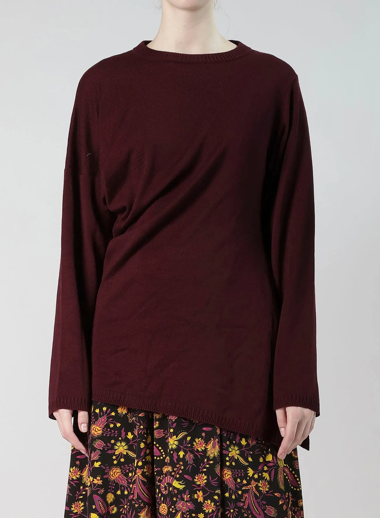 WOOL BLEND TWISTED KNIT sold by Yohji Yamamoto product image thumbnail 4