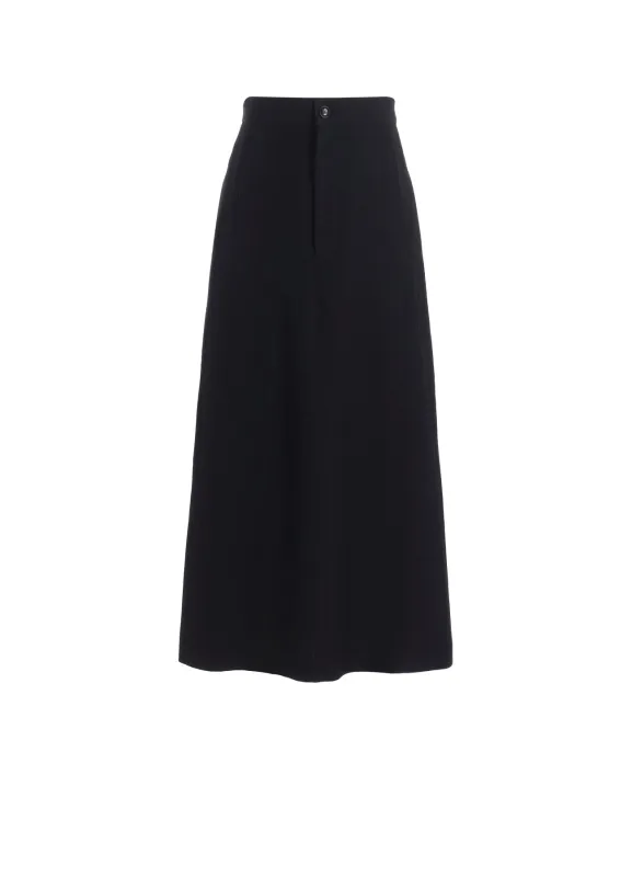 VISCOSE TWEED STRIPE A LINE SKIRT sold by Yohji Yamamoto