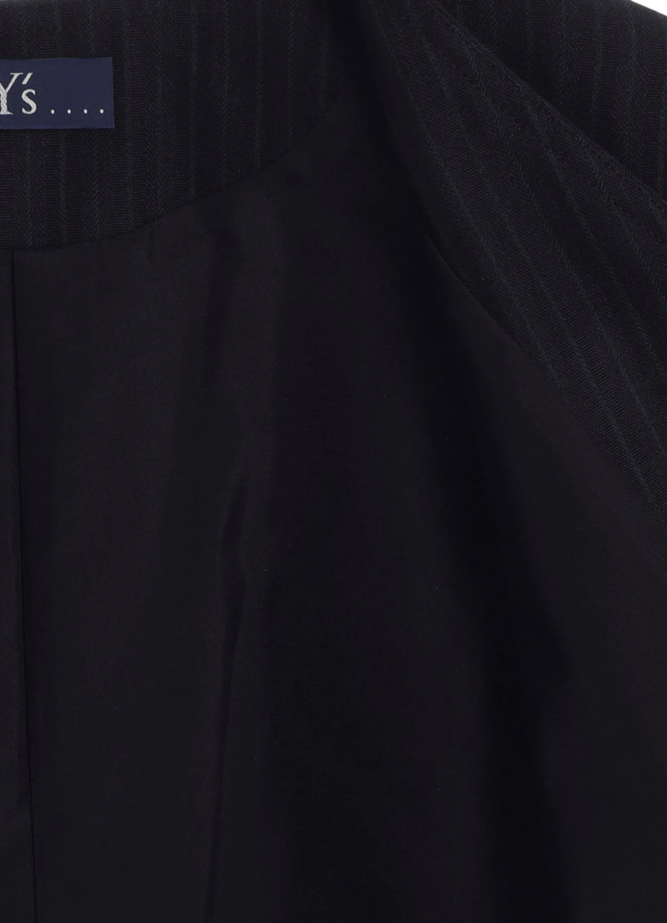 VISCOSE TWEED STRIPE DOLMAN SLEEVE JACKET sold by Yohji Yamamoto product image thumbnail 4