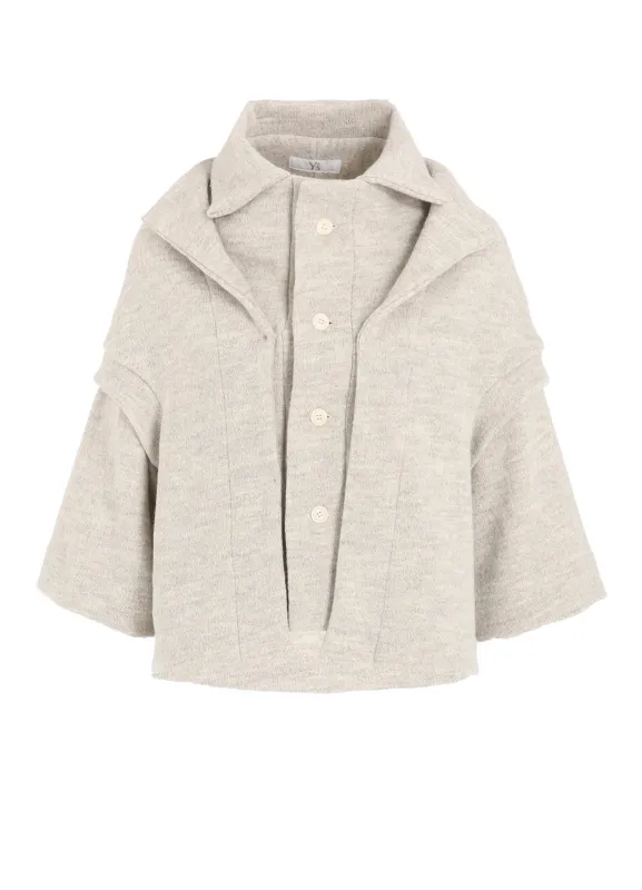MILD JERSERY COMBINATION JACKET sold by Yohji Yamamoto