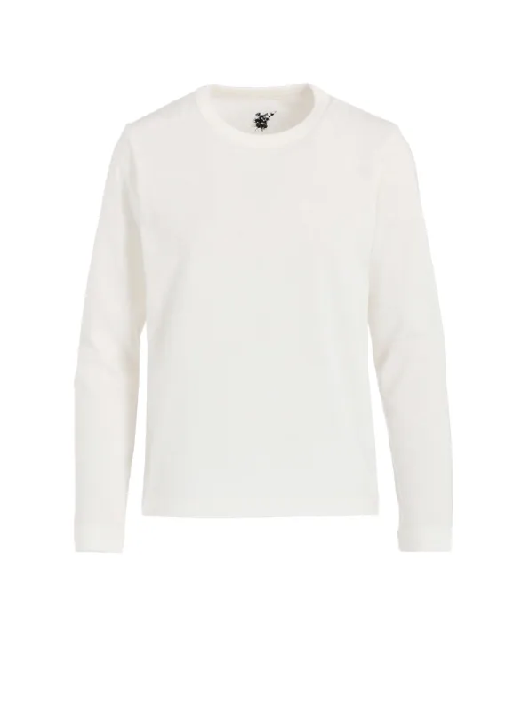 HARD TWISTED JERSEY Y'S STITCH LONG SLEEVE T sold by Yohji Yamamoto