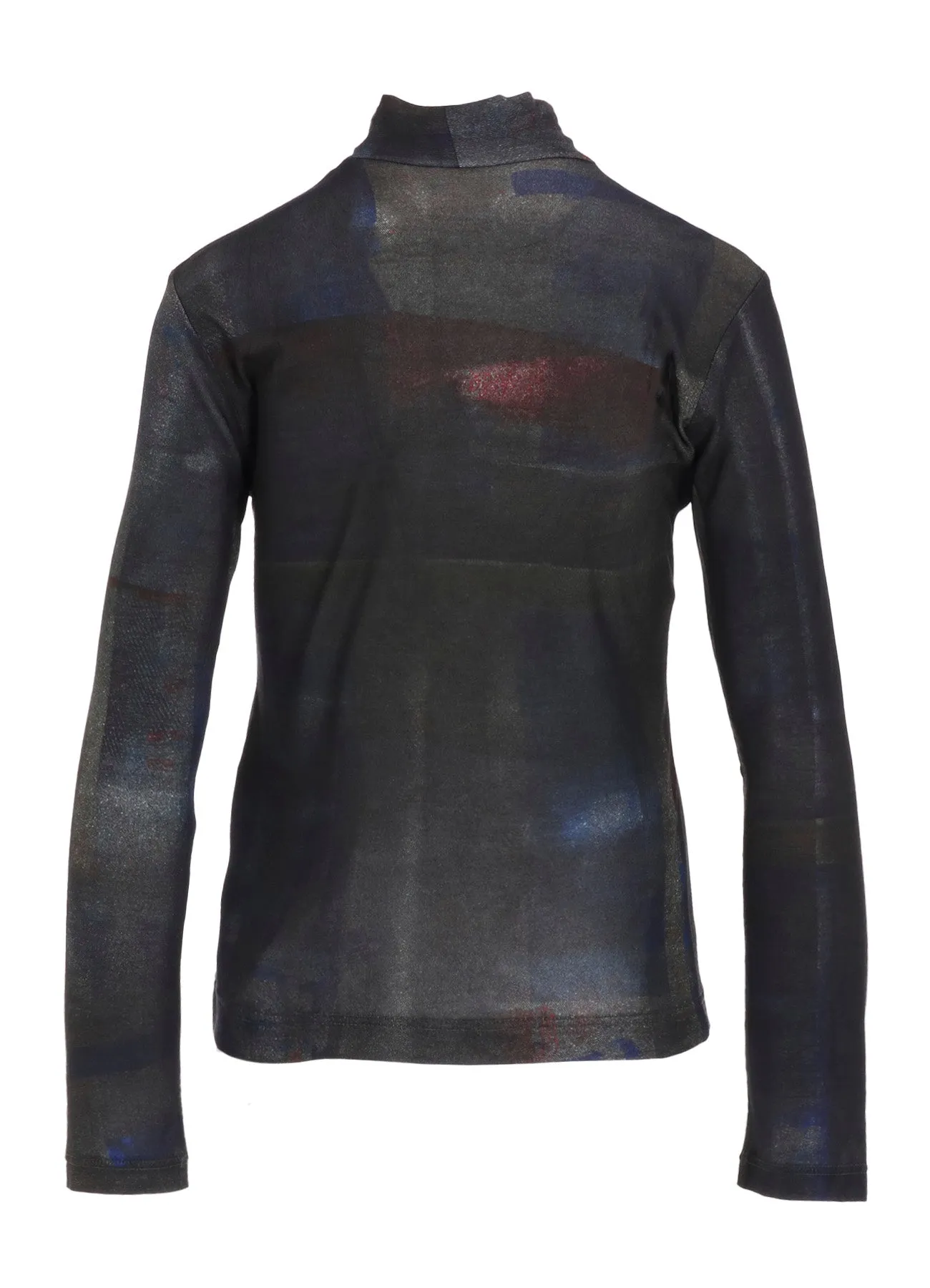 LYOCELL SMOOTH HIGH NECK SLEEVE T sold by Yohji Yamamoto product image thumbnail 3