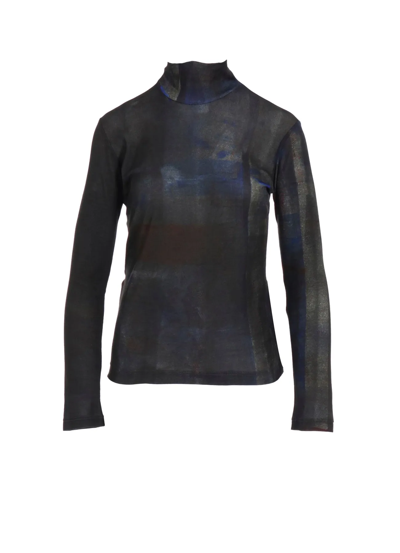 LYOCELL SMOOTH HIGH NECK SLEEVE T sold by Yohji Yamamoto