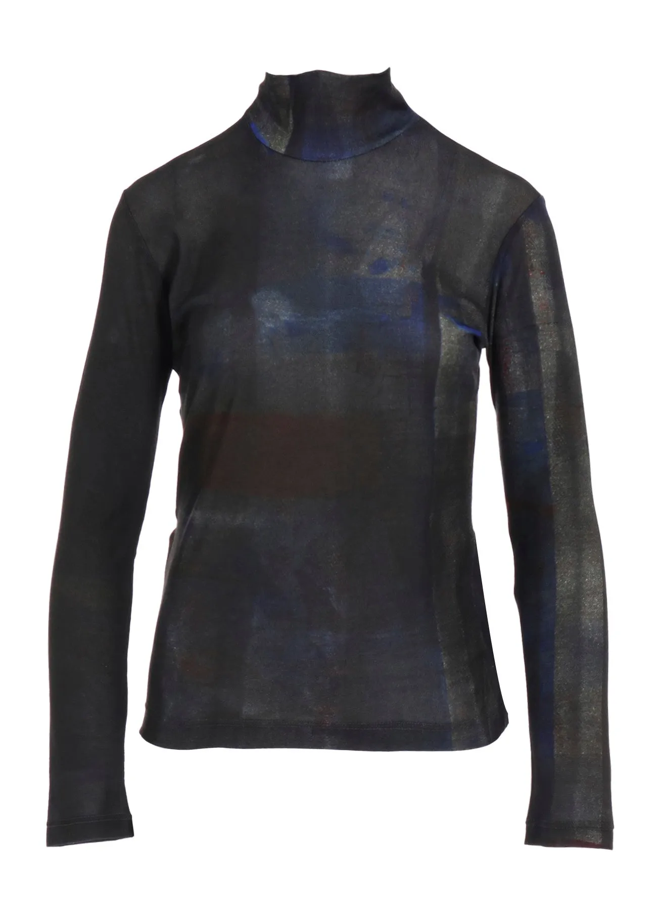 LYOCELL SMOOTH HIGH NECK SLEEVE T sold by Yohji Yamamoto product image thumbnail 2