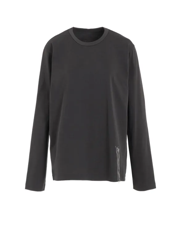 HARD TWISTED JERSEY Y'S STITCH LONG SLEEVE BIG T sold by Yohji Yamamoto