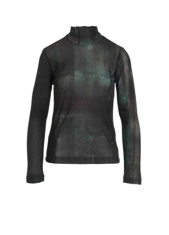 LYOCELL SMOOTH HIGH NECK SLEEVE T sold by Yohji Yamamoto