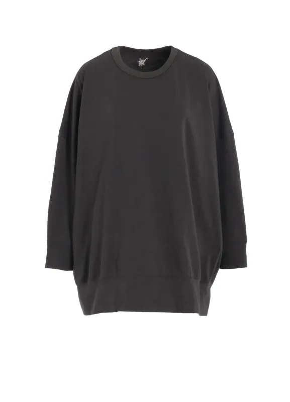 HARD TWISTED JERSEY Y'S STITCH LONG SLEEVE OVERSIZED T sold by Yohji Yamamoto