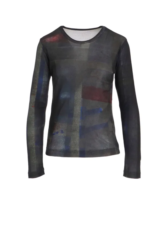 LYOCELL SMOOTH CREW NECK SLEEVE T sold by Yohji Yamamoto