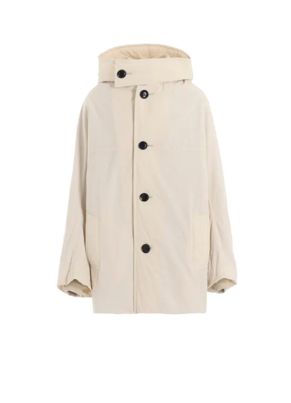 NY/ VINTAGE OXFORD HOODIE COAT sold by Yohji Yamamoto