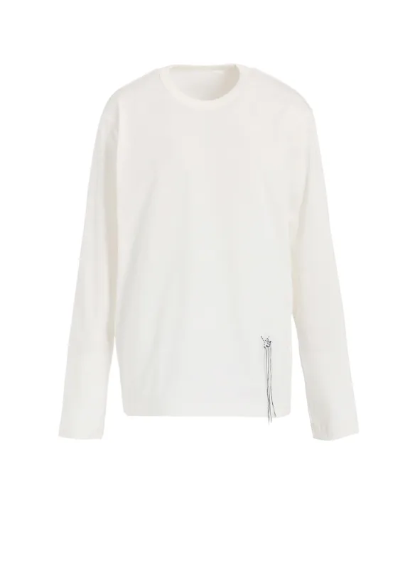 HARD TWISTED JERSEY Y'S STITCH LONG SLEEVE BIG T sold by Yohji Yamamoto