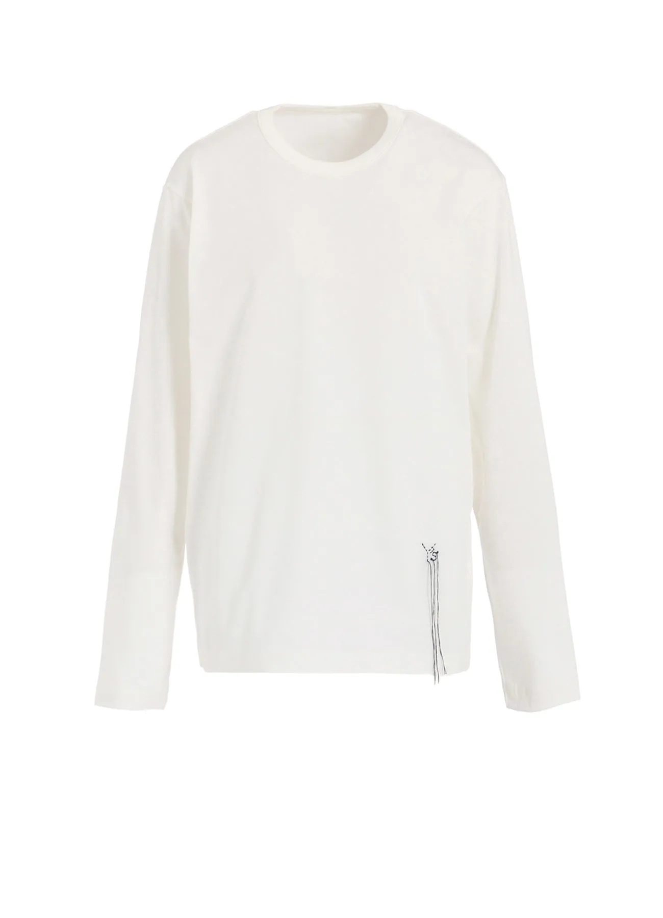 HARD TWISTED JERSEY Y'S STITCH LONG SLEEVE BIG T sold by Yohji Yamamoto