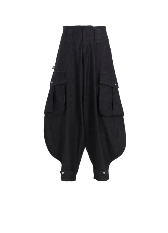 LIMI feu×TORAICHI Vol2 DENIM PANTS B sold by Yohji Yamamoto