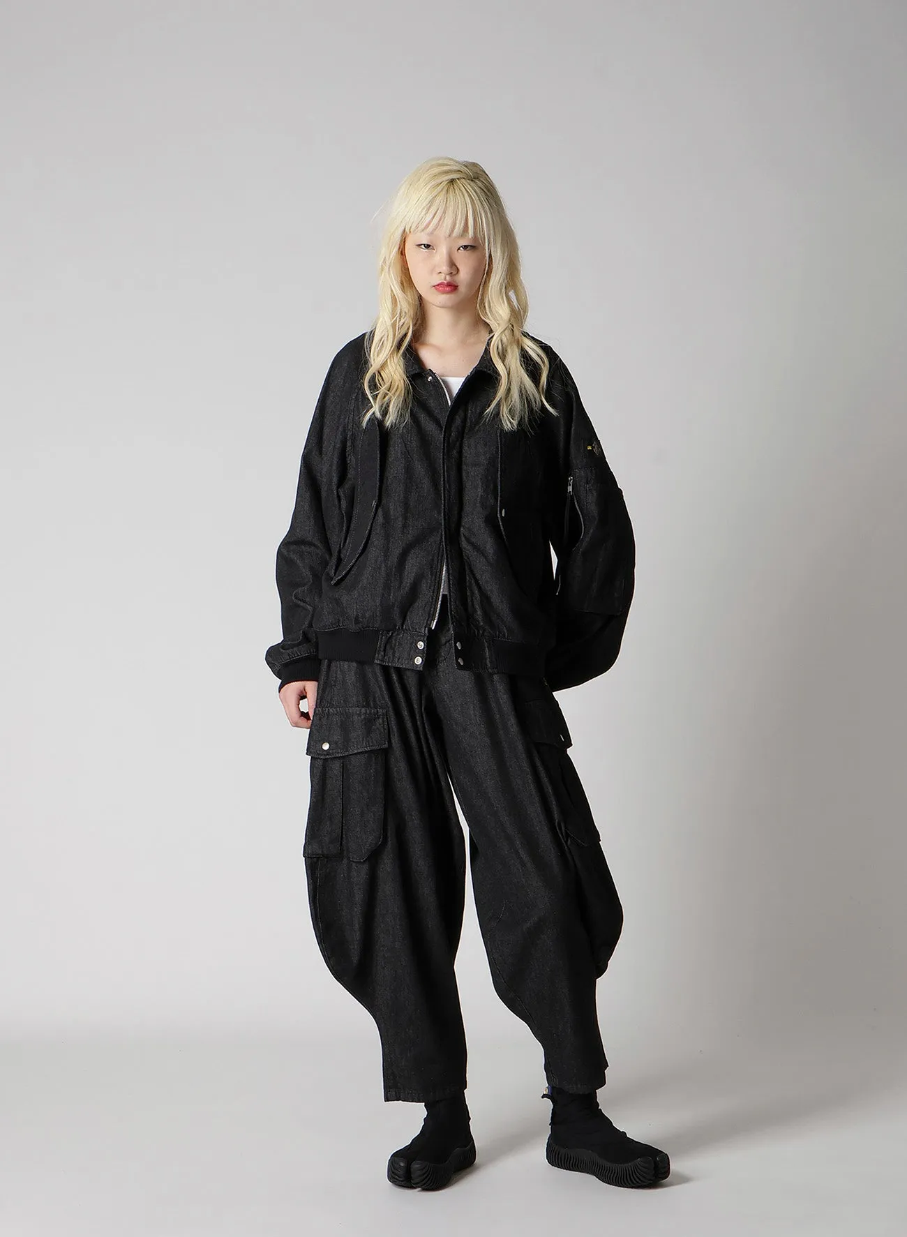 LIMI feu×TORAICHI Vol2 DENIM PANTS A sold by Yohji Yamamoto product image thumbnail 4
