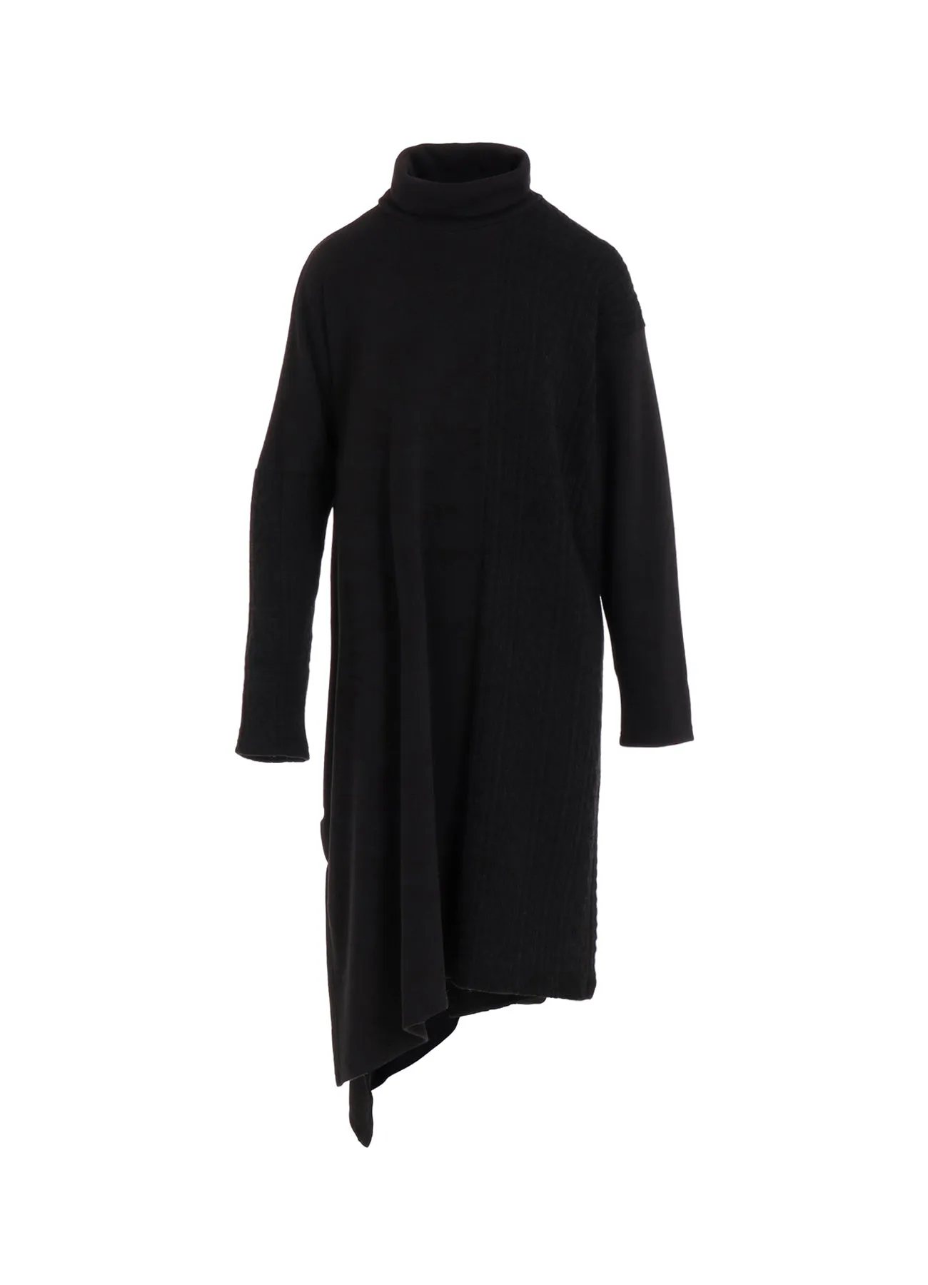 INTERLOCK PANELED HIGH NECK PO sold by Yohji Yamamoto
