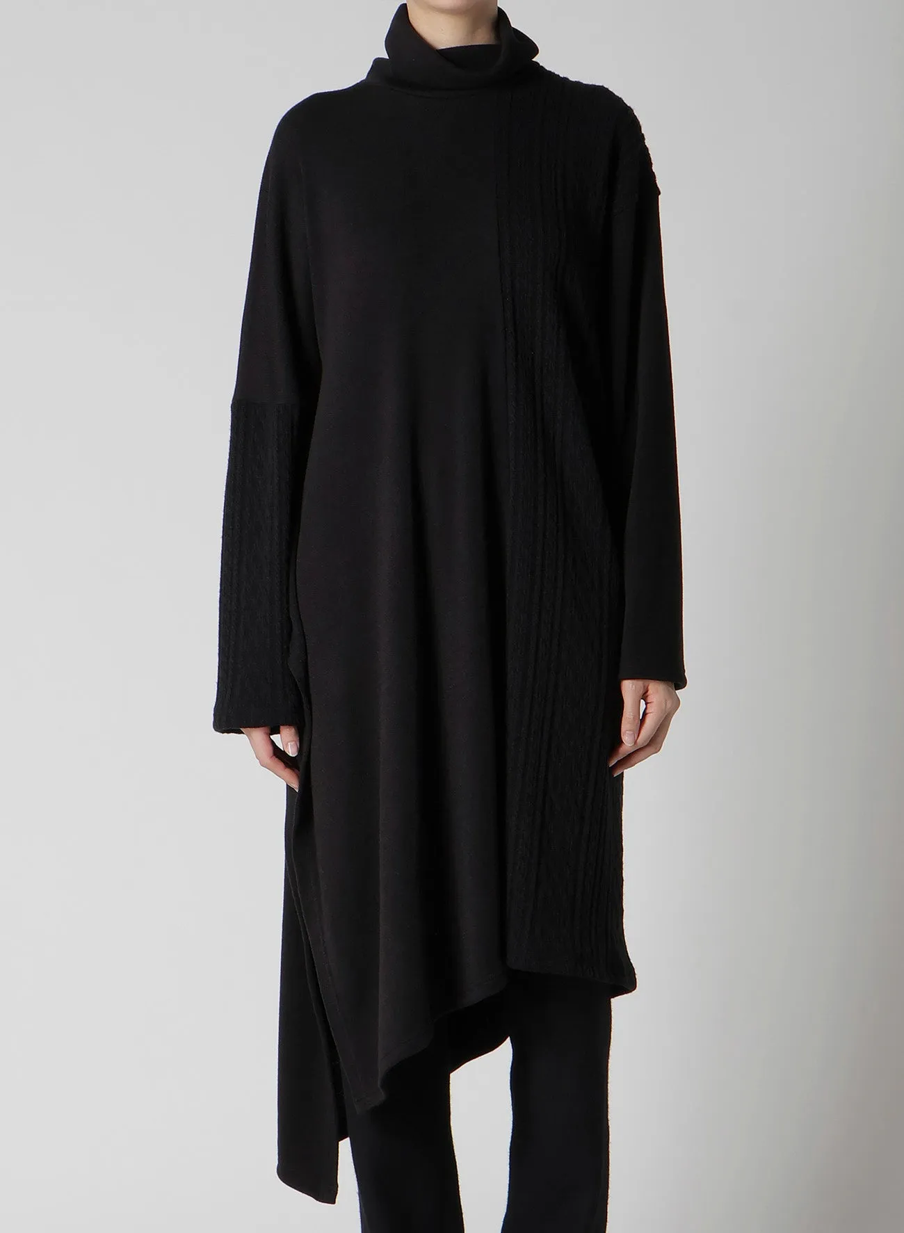 INTERLOCK PANELED HIGH NECK PO sold by Yohji Yamamoto product image thumbnail 2