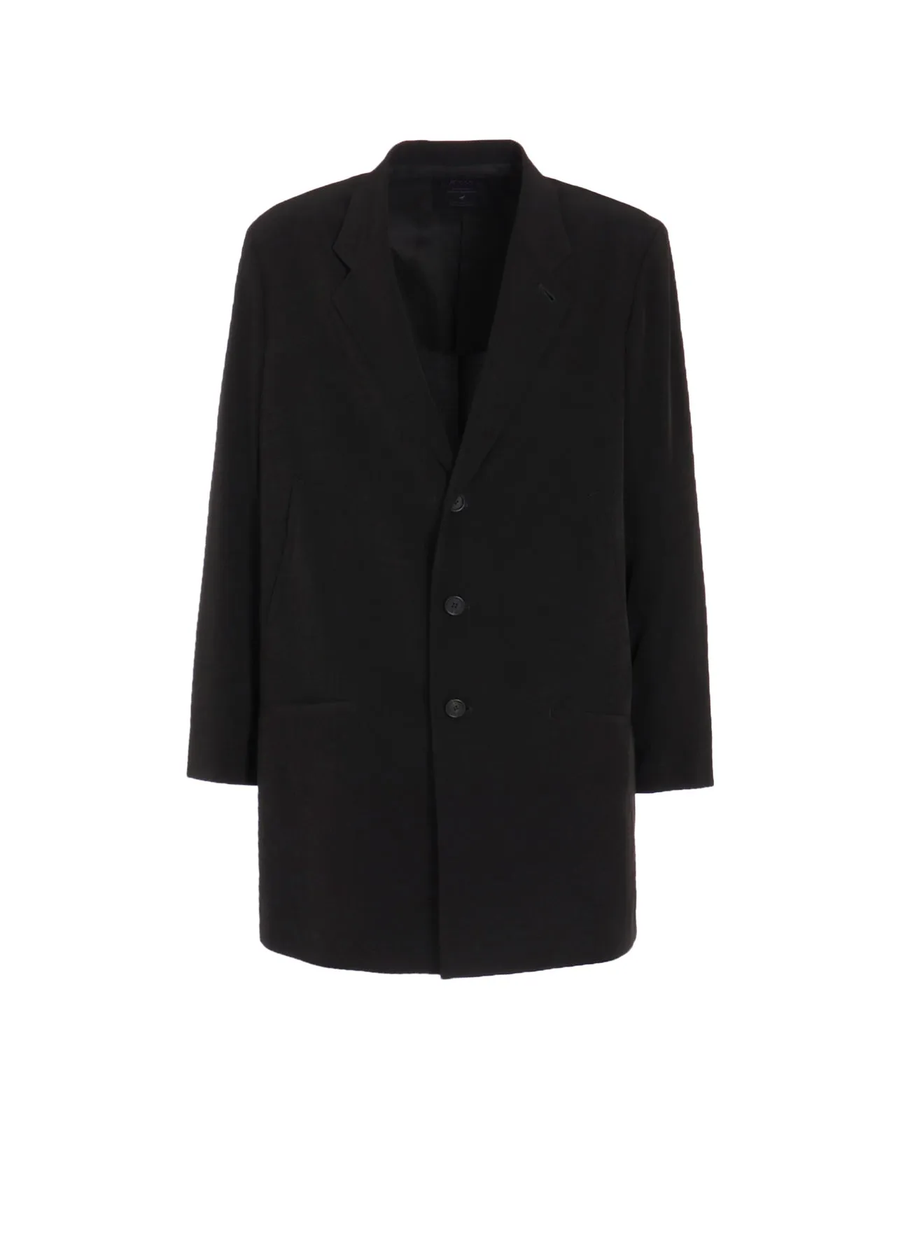 CREPE de CHINE LONG TAILORED JACKET sold by Yohji Yamamoto