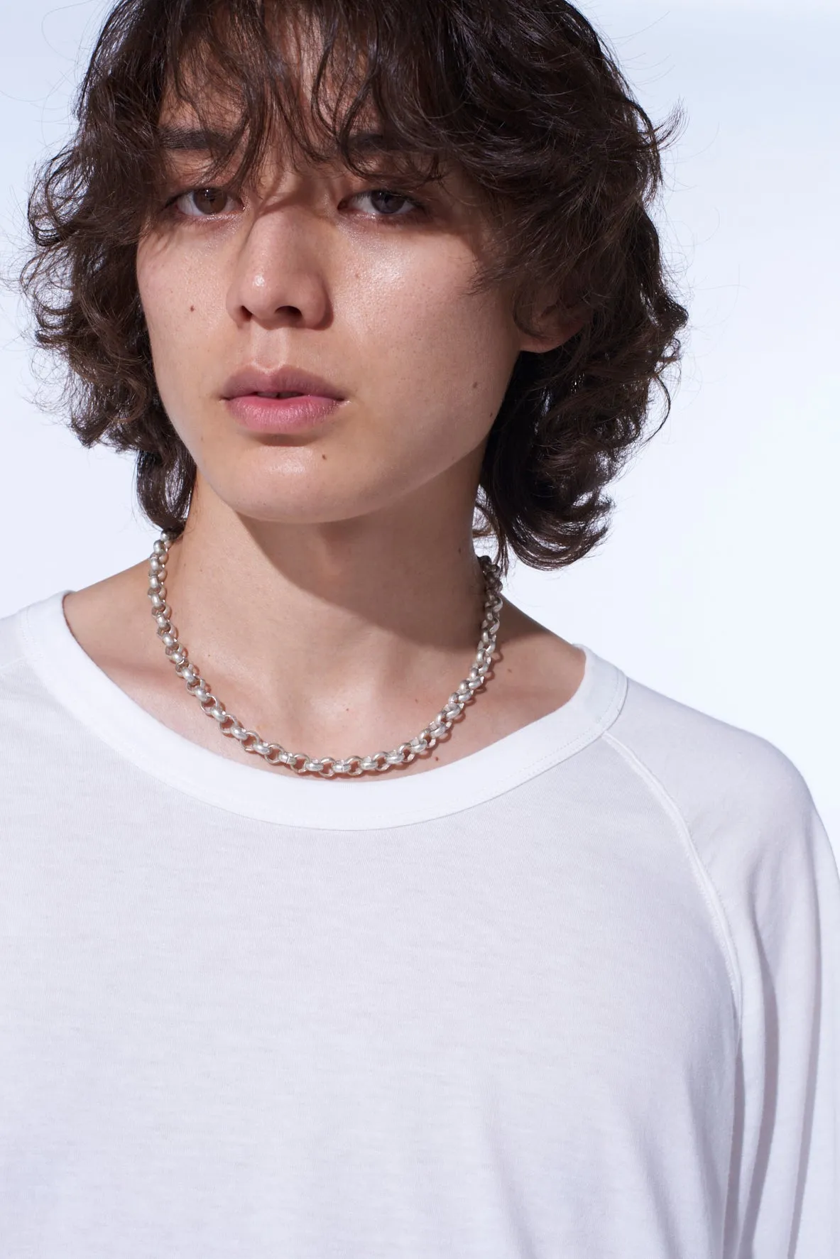 SILVER MIST CHAIN NECKLACE sold by Yohji Yamamoto product image thumbnail 3