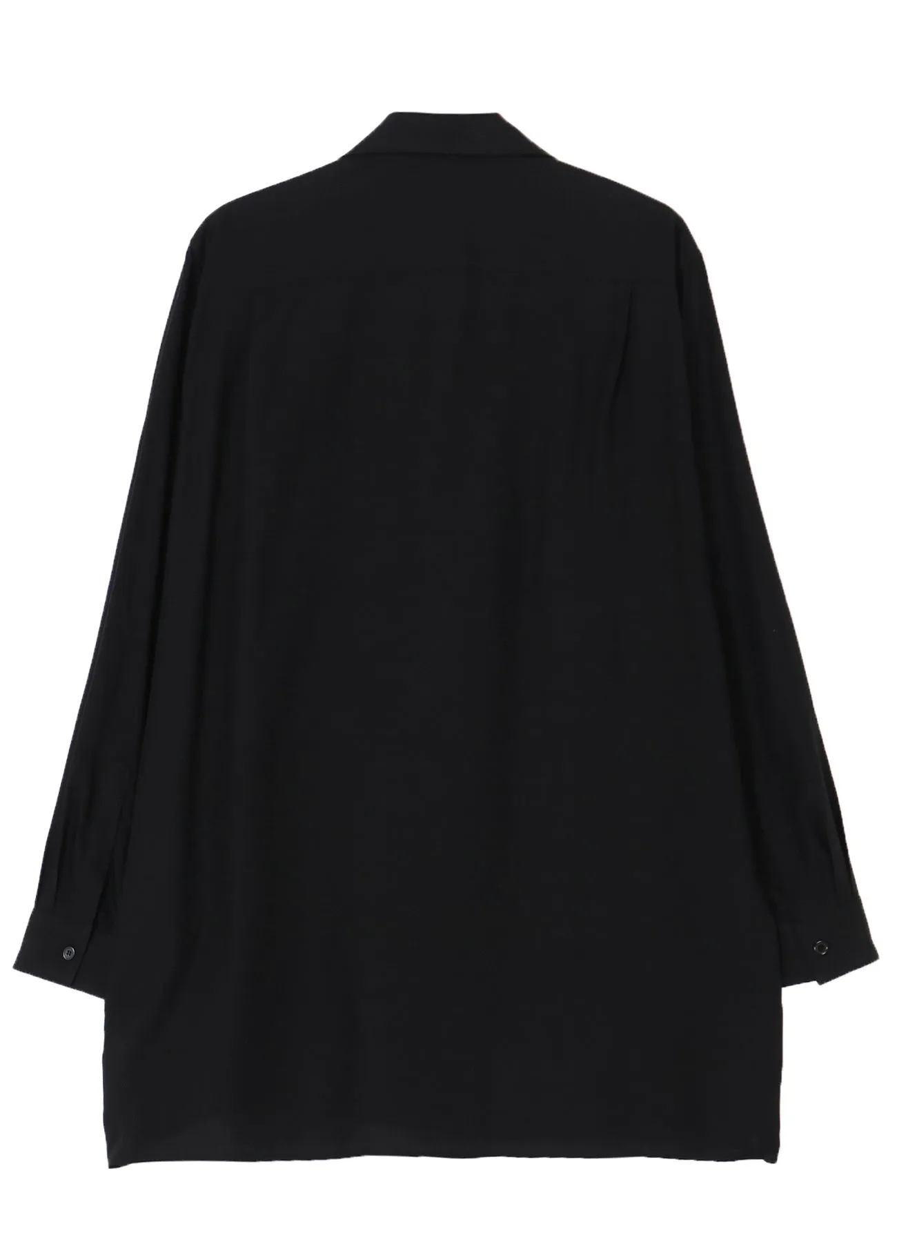 SUIT POPLIN CDH OPEN COLLAR SHIRT sold by Yohji Yamamoto product image thumbnail 4