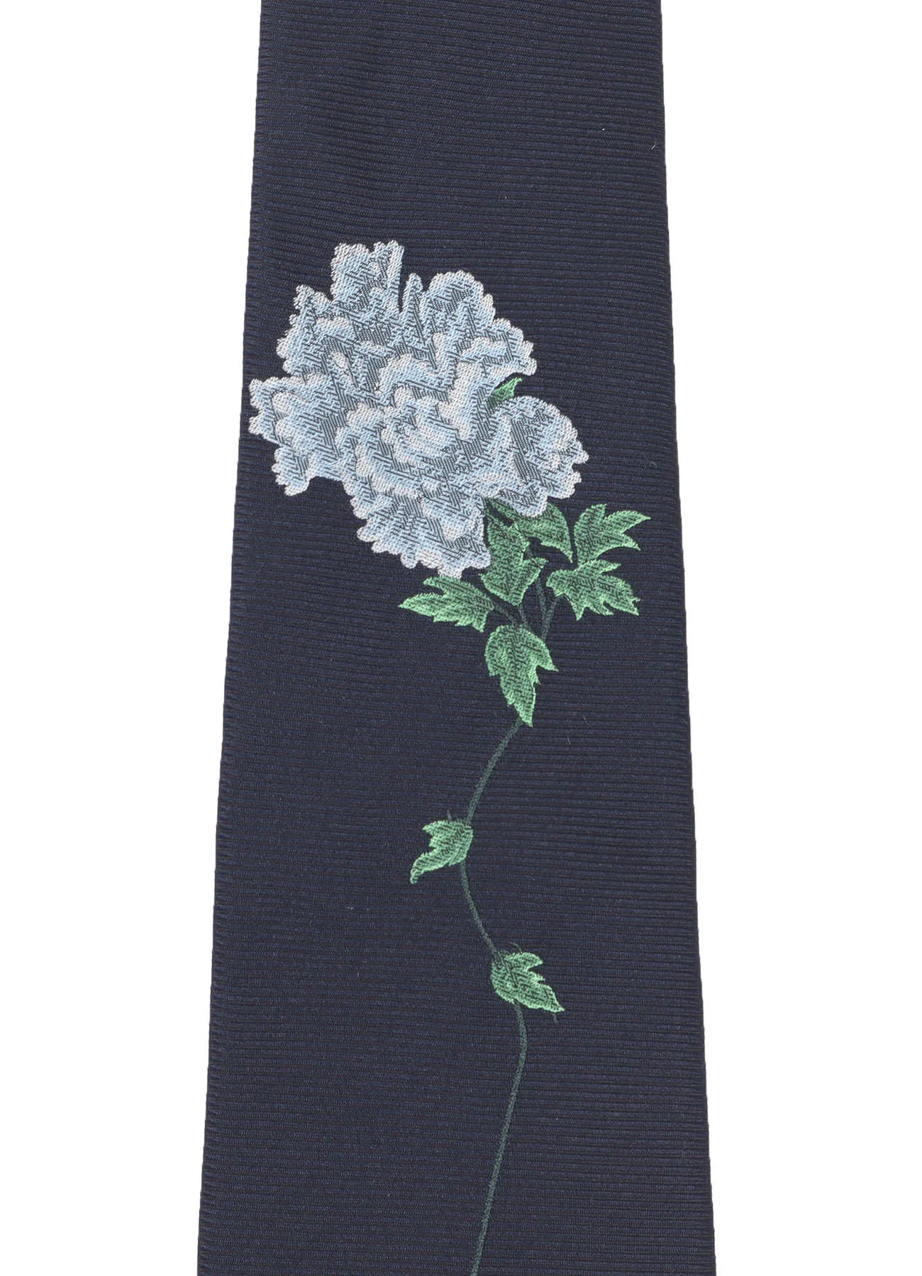 FLOWER PATTERN JQ DERBI TIE C sold by Yohji Yamamoto product image thumbnail 4