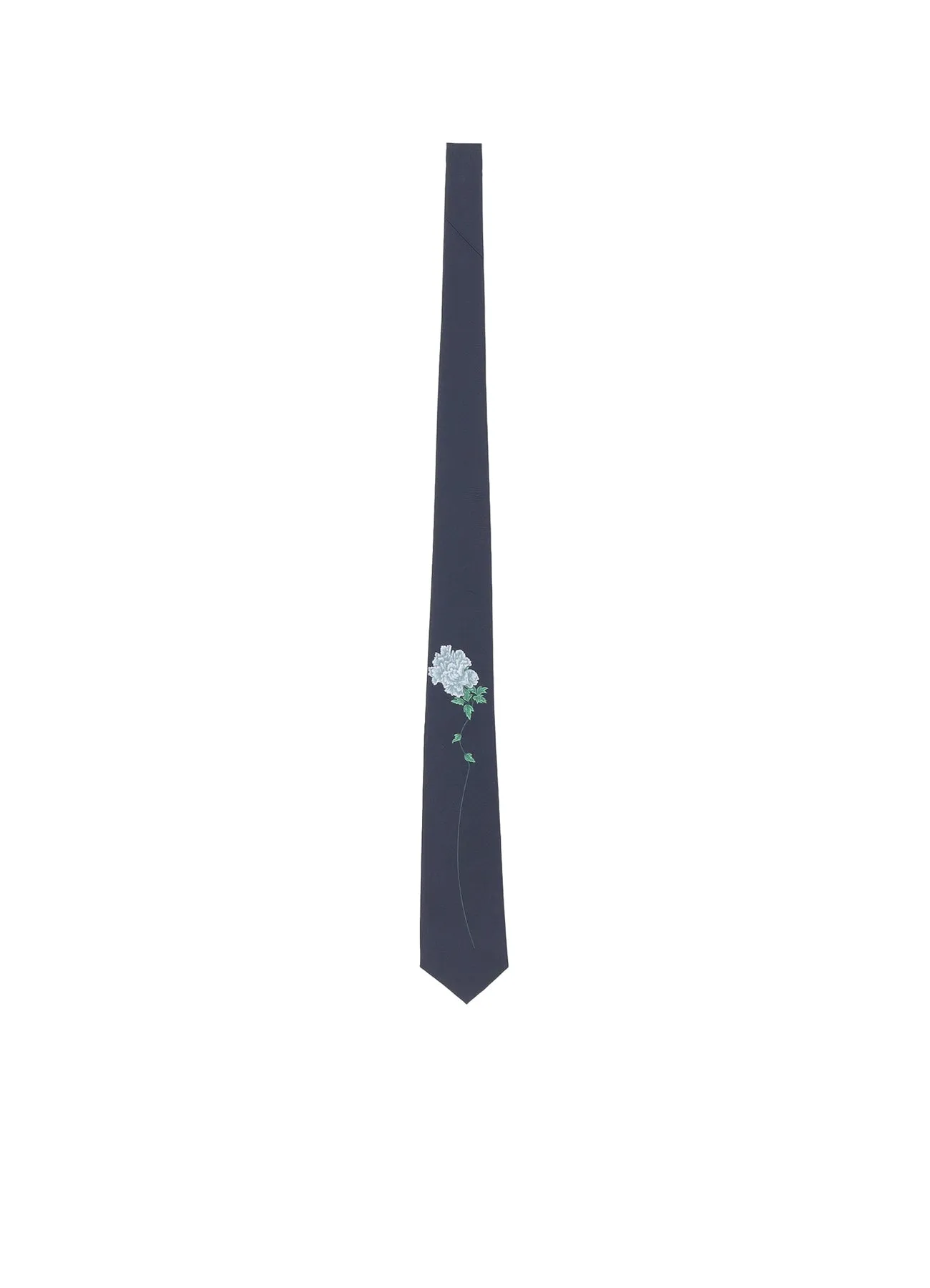 FLOWER PATTERN JQ DERBI TIE C sold by Yohji Yamamoto