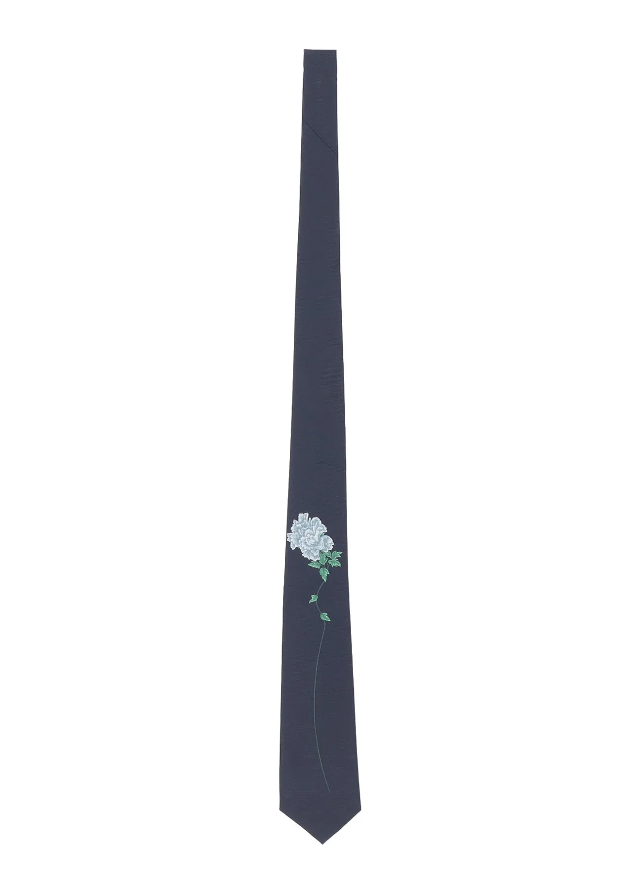 FLOWER PATTERN JQ DERBI TIE C sold by Yohji Yamamoto product image thumbnail 2
