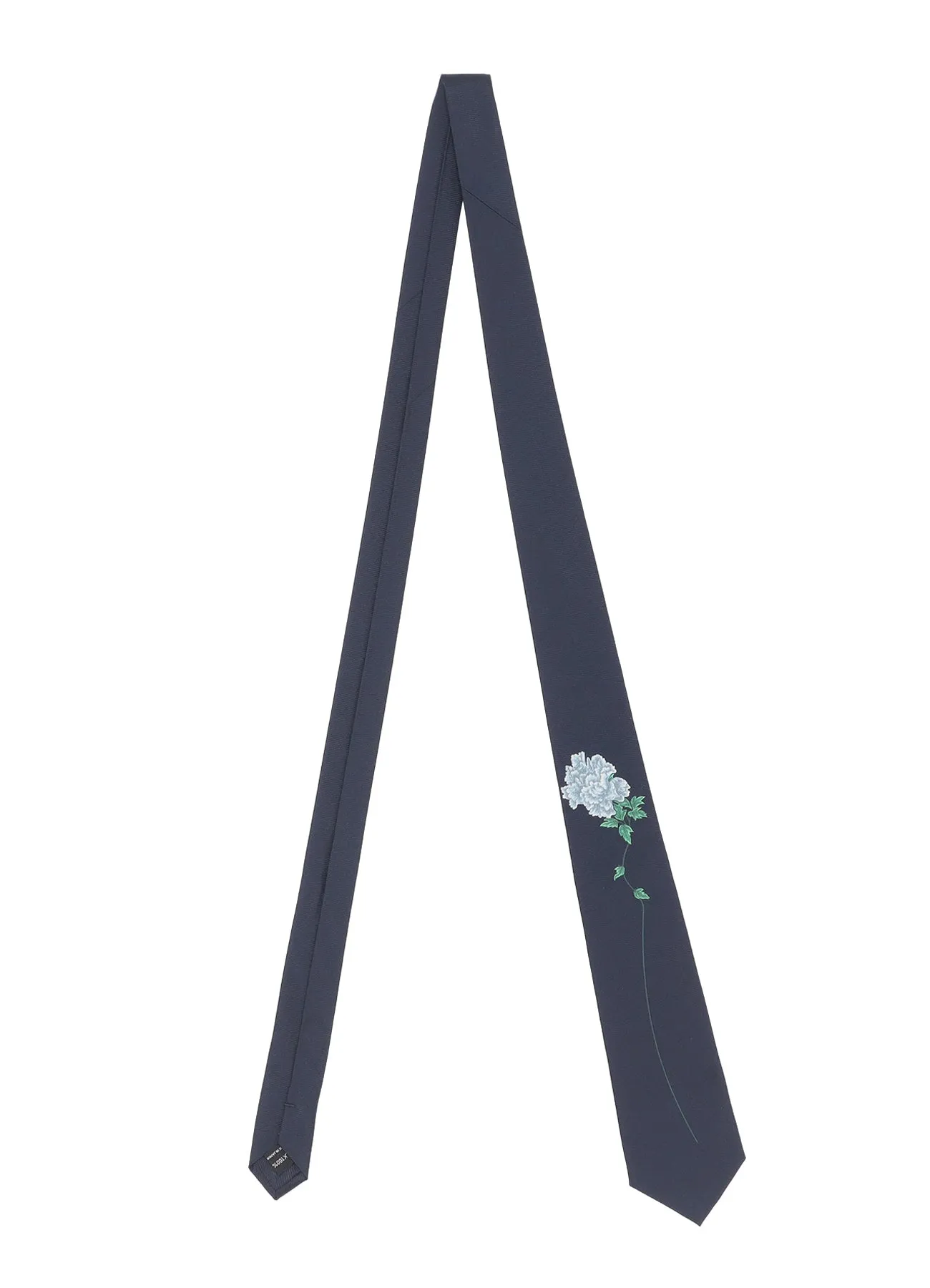FLOWER PATTERN JQ DERBI TIE C sold by Yohji Yamamoto product image thumbnail 3