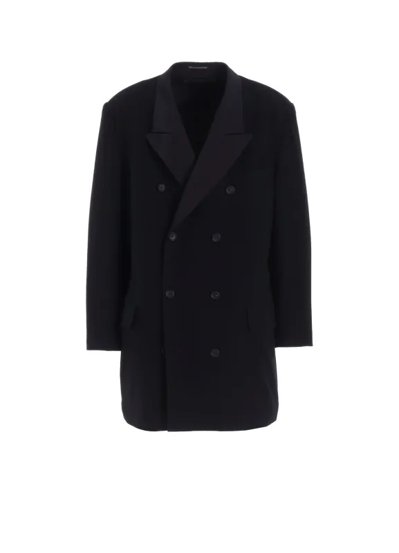 FLANNEL & NYLON RIPSTOP DOUBLE-JACKET sold by Yohji Yamamoto