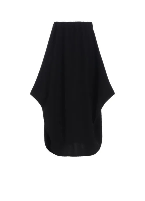 DOUBLE SATIN 2WAY SKIRT A sold by Yohji Yamamoto