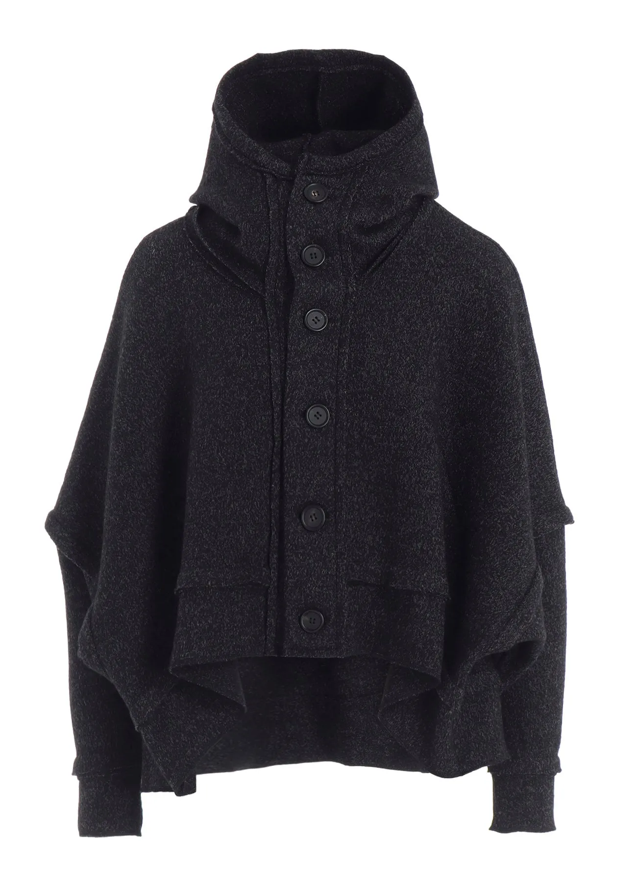 PLAIN STITCH SQUARE DESIGNED JACKET sold by Yohji Yamamoto product image thumbnail 2