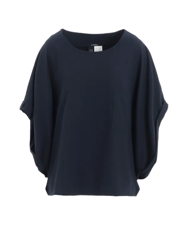 DOUBLE SATIN DOLMAN SLEEVE BLOUSE B sold by Yohji Yamamoto