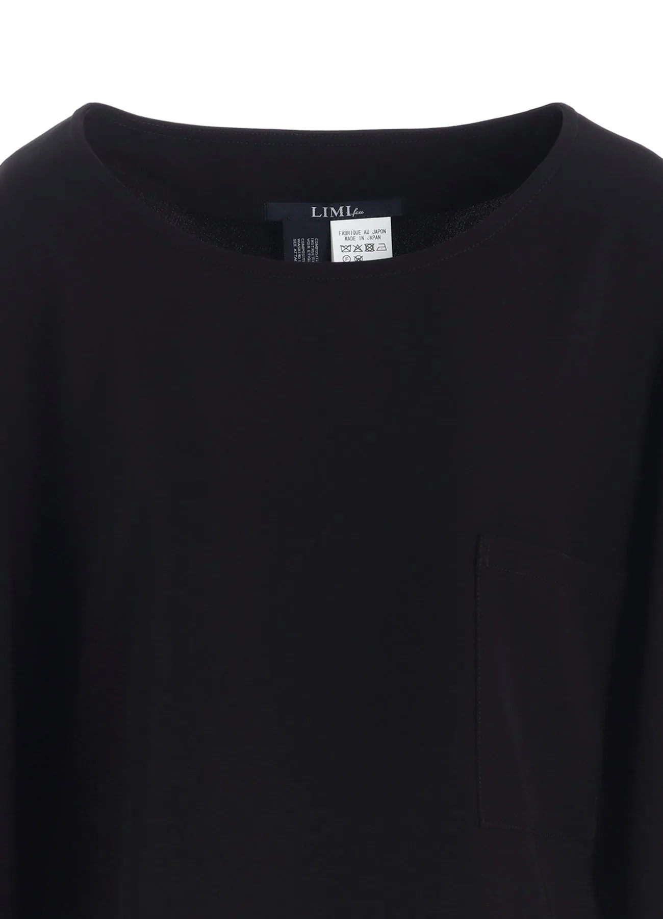 DOUBLE SATIN DOLMAN SLEEVE BLOUSE A sold by Yohji Yamamoto product image thumbnail 5