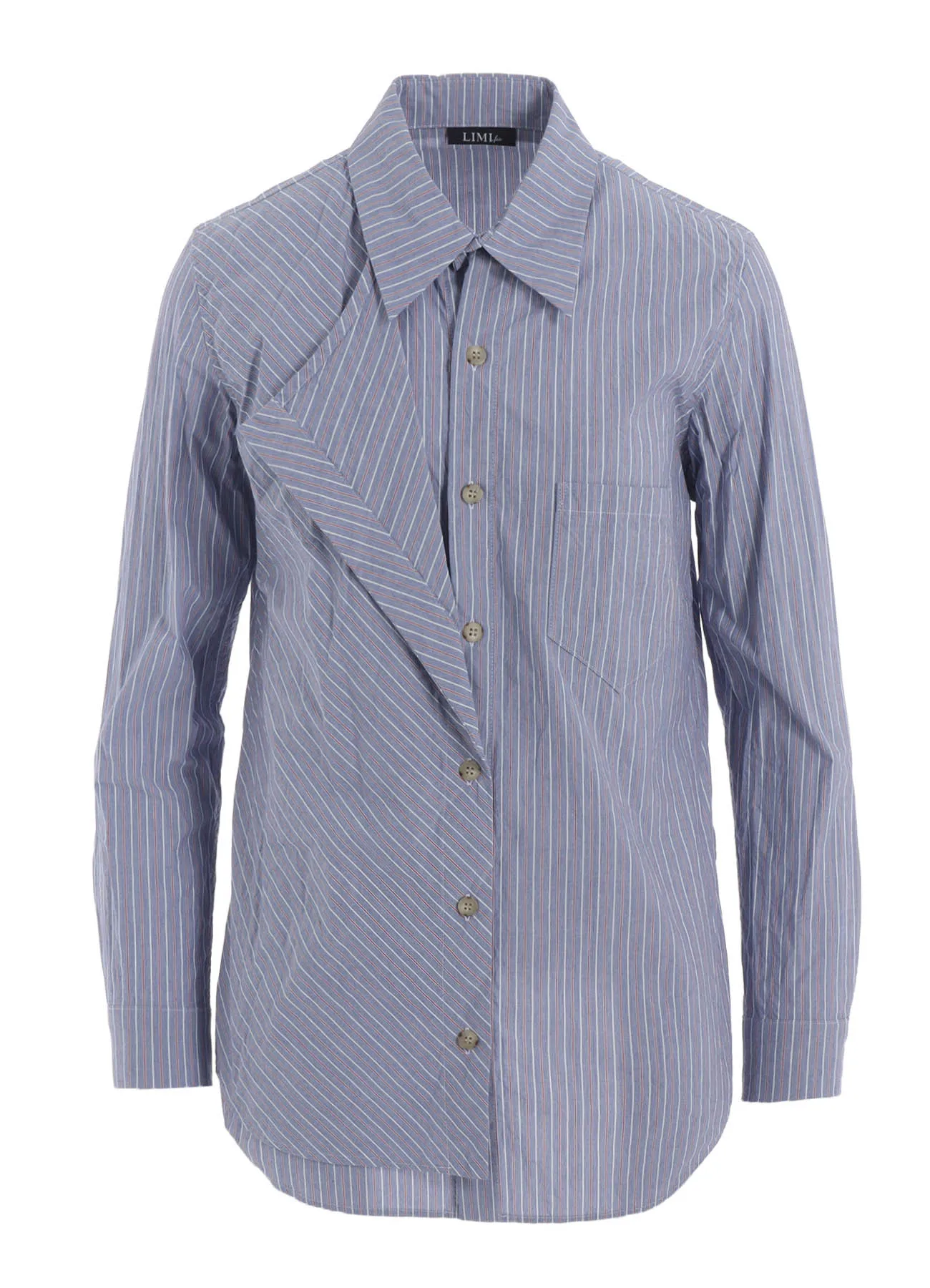 STRIPE LAYERED SHIRT B sold by Yohji Yamamoto product image thumbnail 2