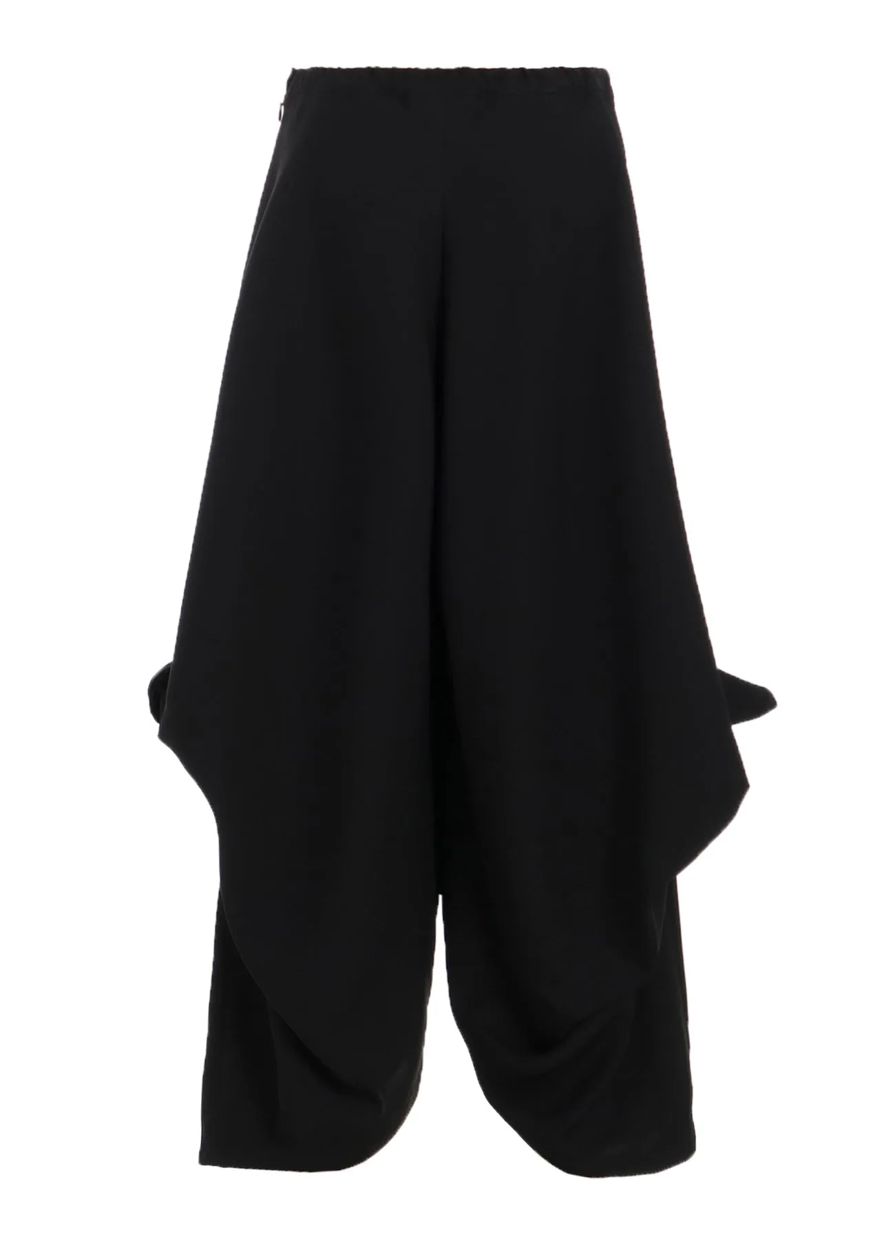 DOUBLE SATIN TIED PANTS A sold by Yohji Yamamoto product image thumbnail 4