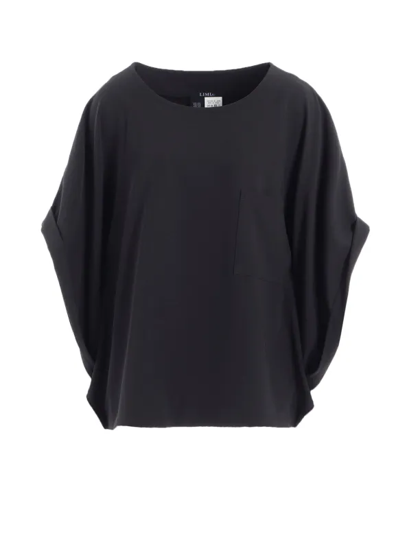 DOUBLE SATIN DOLMAN SLEEVE BLOUSE B sold by Yohji Yamamoto