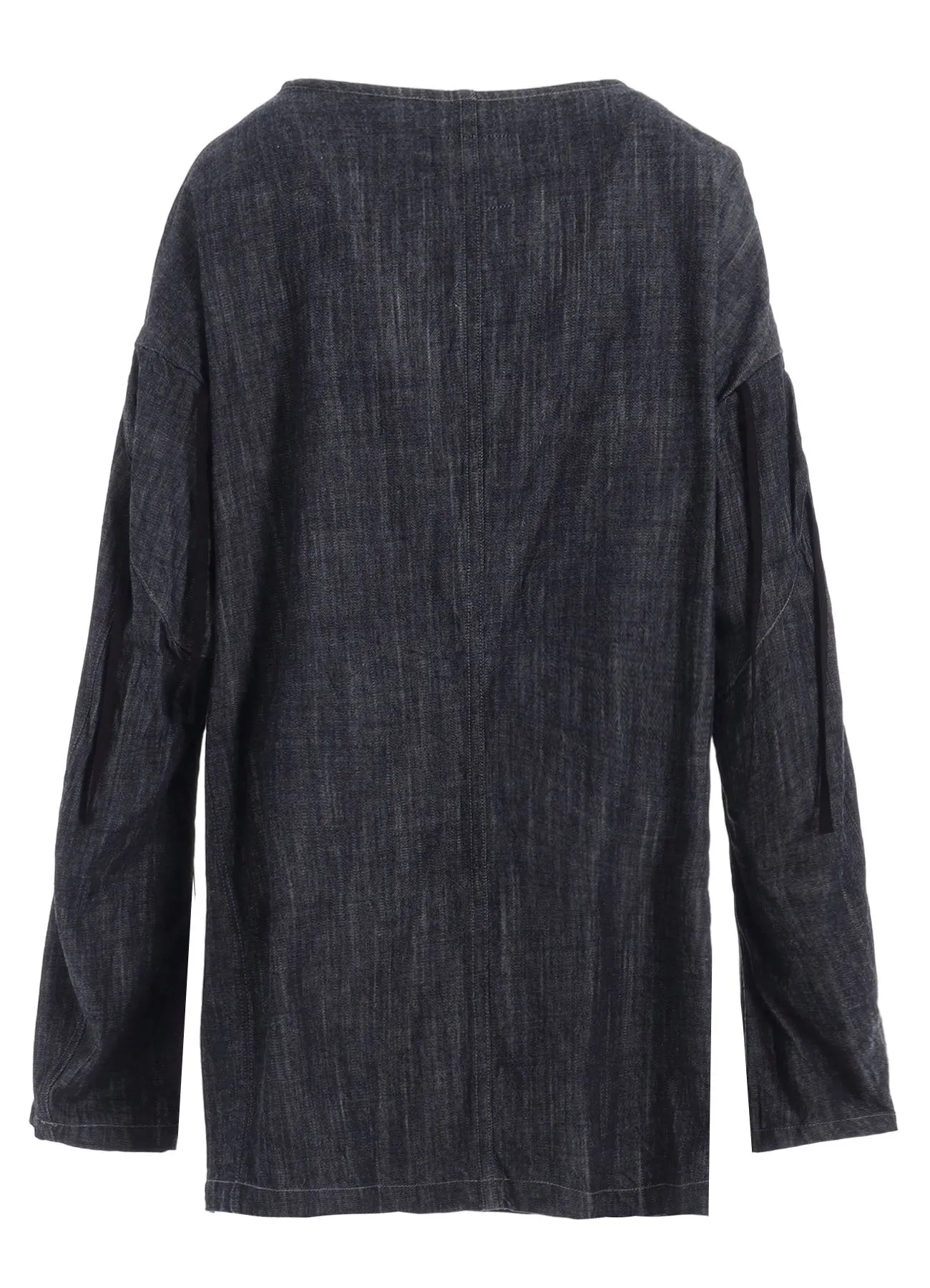 8OZ DROP SLEEVE DENIM JACKET sold by Yohji Yamamoto product image thumbnail 4