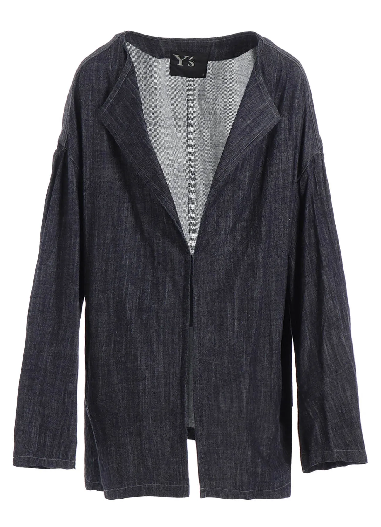 8OZ DROP SLEEVE DENIM JACKET sold by Yohji Yamamoto product image thumbnail 2