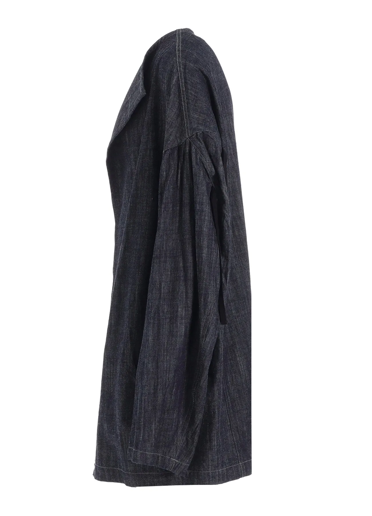 8OZ DROP SLEEVE DENIM JACKET sold by Yohji Yamamoto product image thumbnail 3