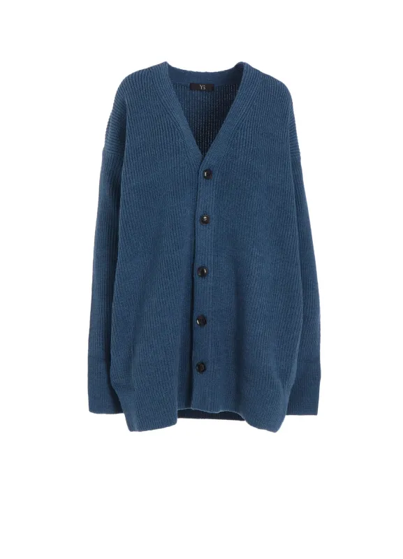 BIG KNITTED CARDIGAN sold by Yohji Yamamoto