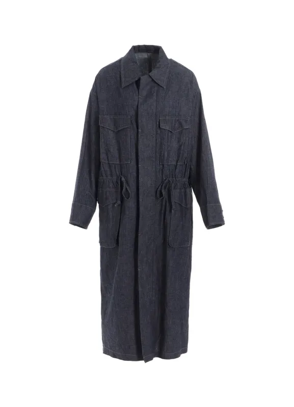 6OZ 4-POCKET LONG DRESS made by Yohji Yamamoto