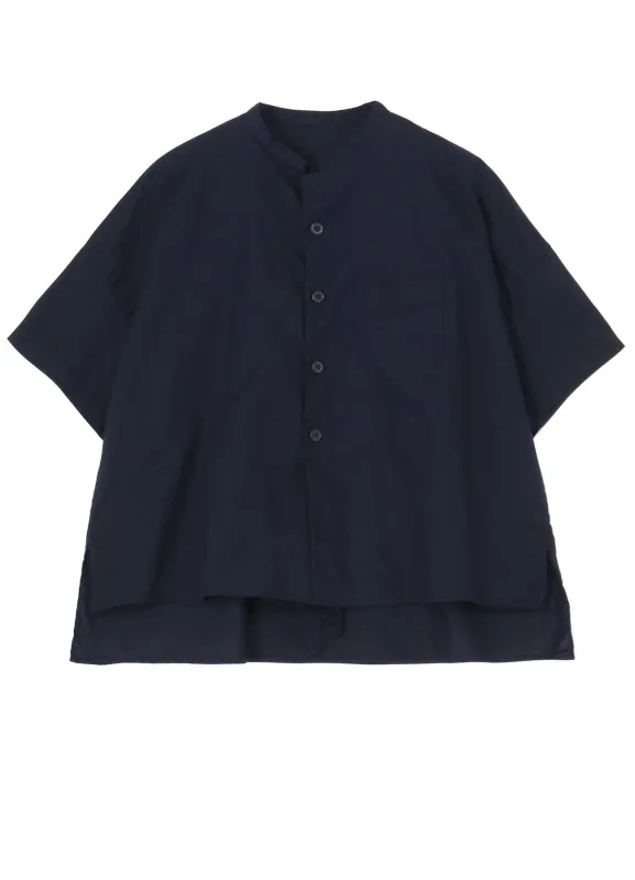[Y's BORN PRODUCT] THIN COTTON TWILL HALF SLEEVE BOX SHIRT sold by Yohji Yamamoto
