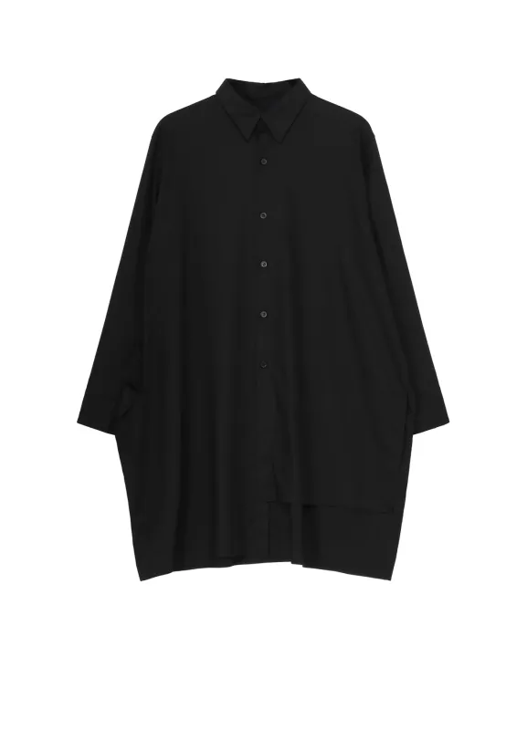 TR VIYELLA ASYMMETERY SHIRT sold by Yohji Yamamoto