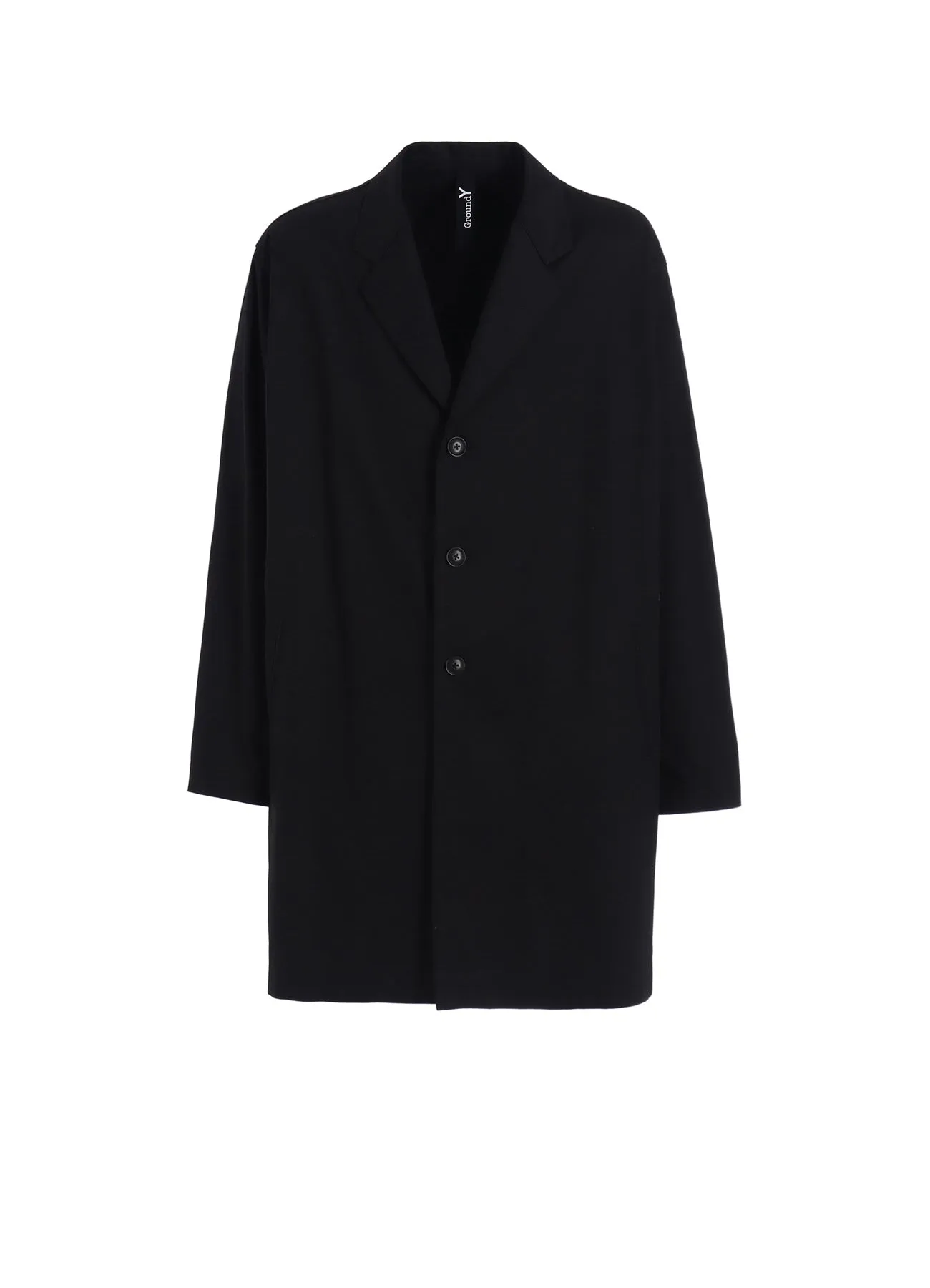COTTON GABARDINE SHIRT JACKET sold by Yohji Yamamoto