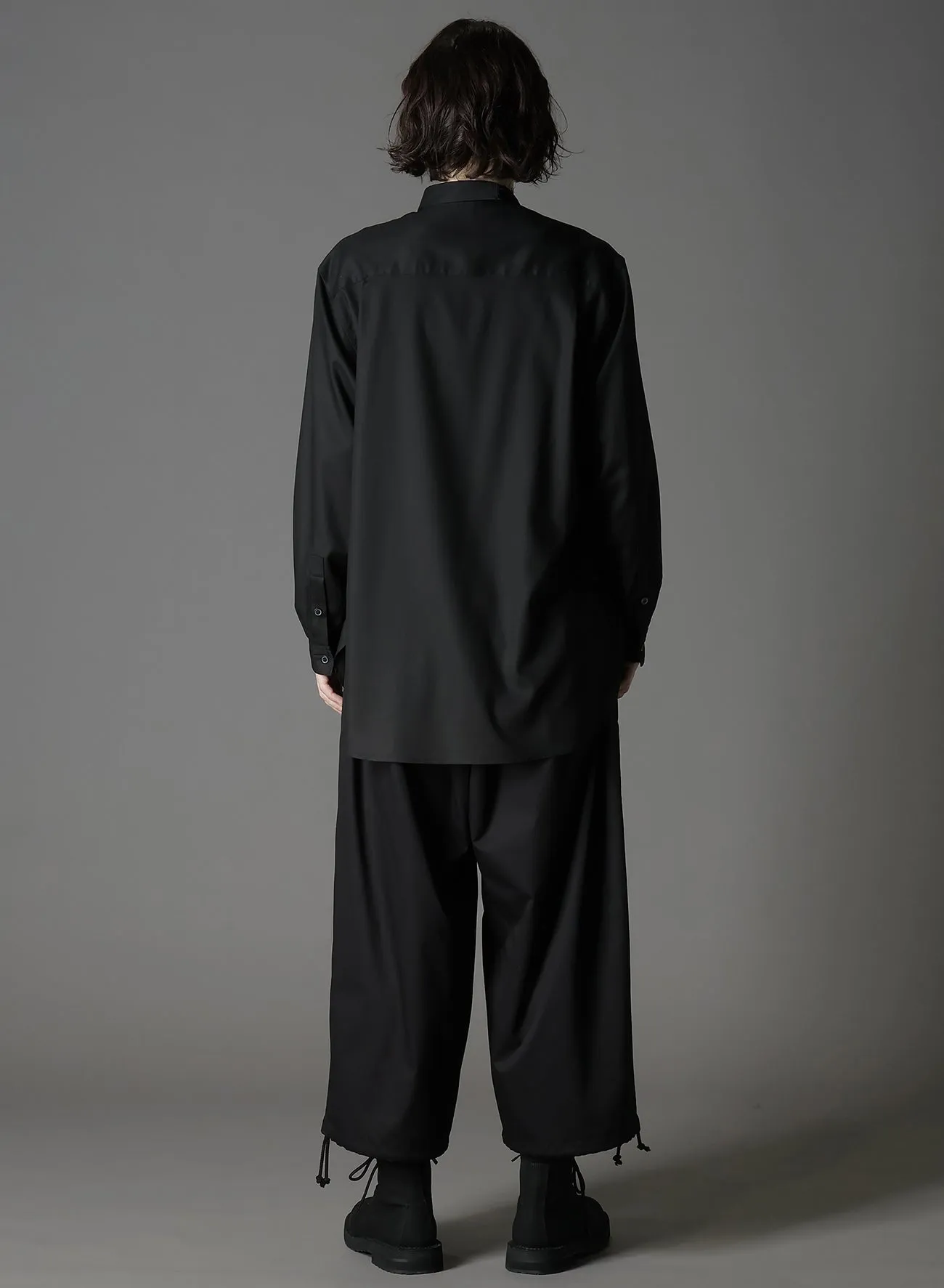 TR VIYELLA ONE SIDED COLLAR SHIRT sold by Yohji Yamamoto product image thumbnail 4
