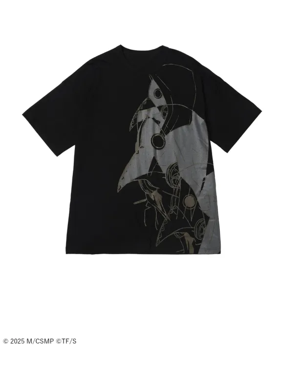【Pre-Order】Ground Y×CHAINSAW MAN Collaborate Collection VIOLENCE FIEND T-SHIRT【Shipping sequentially from late February 2026】 made by Yohji Yamamoto